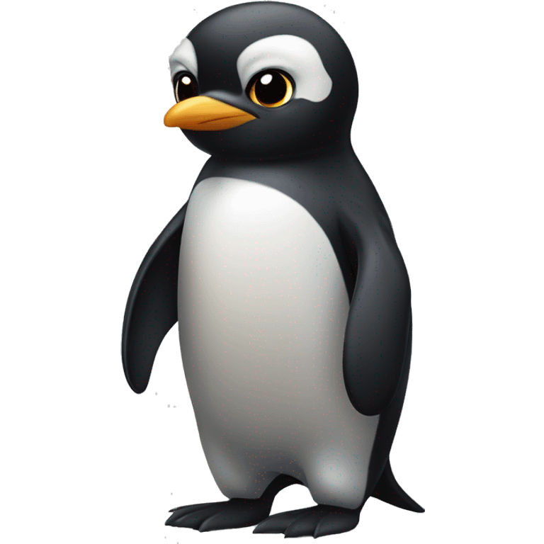 Penguin panther  emoji