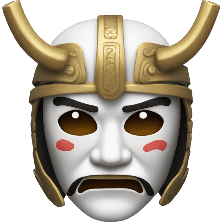 samurai mask emoji