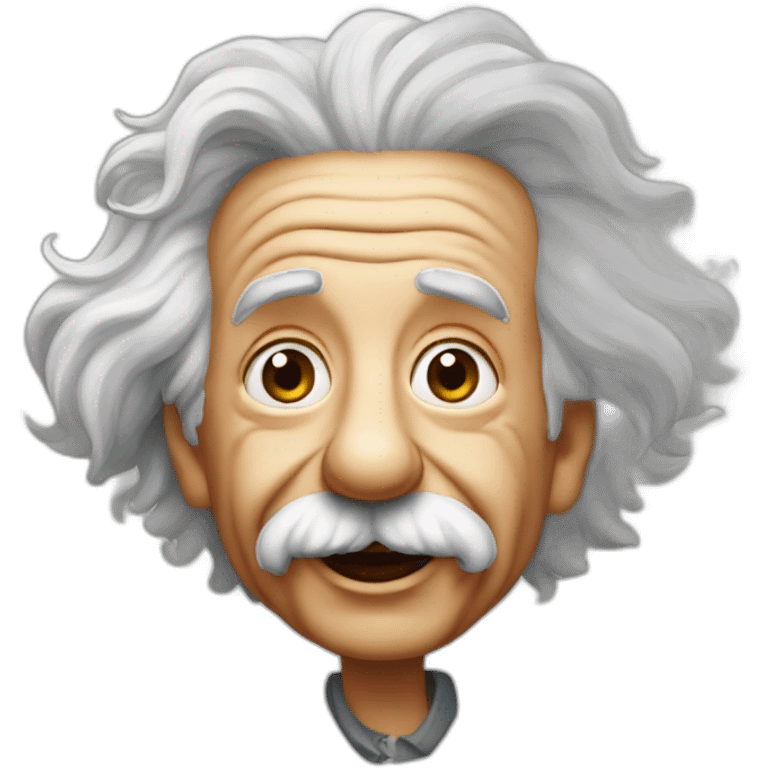 albert einstein langue emoji