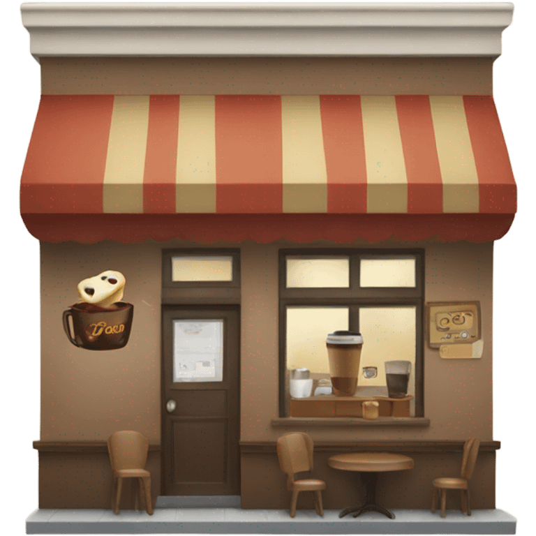 Coffee shop emoji