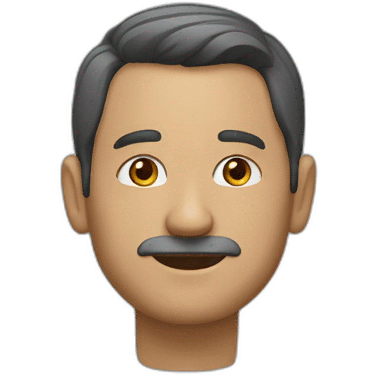 uomo di tre quarti emoji