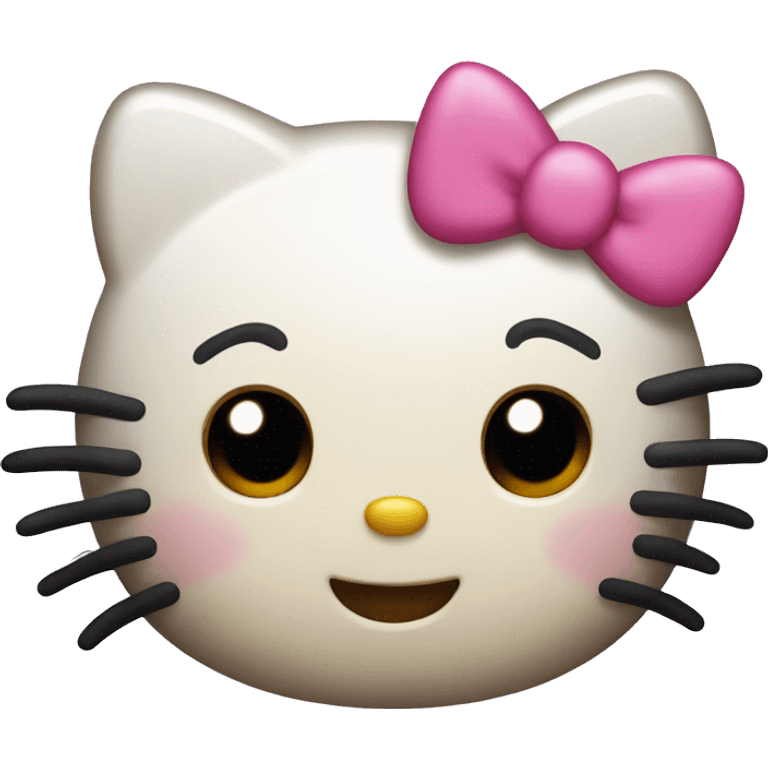 Hello kitty emoji