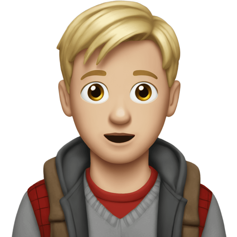 Home alone emoji