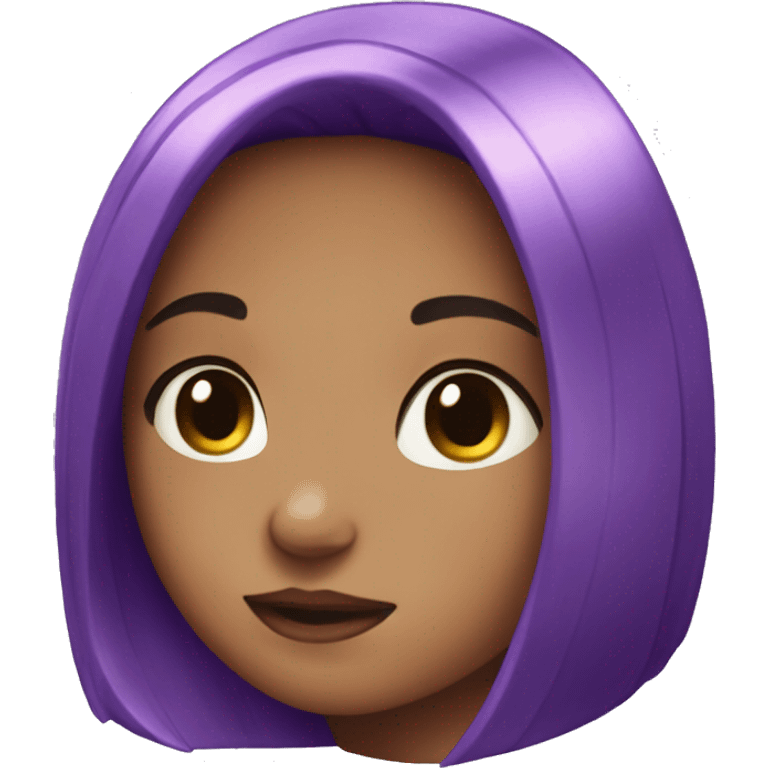 amethyst jewel girl emoji