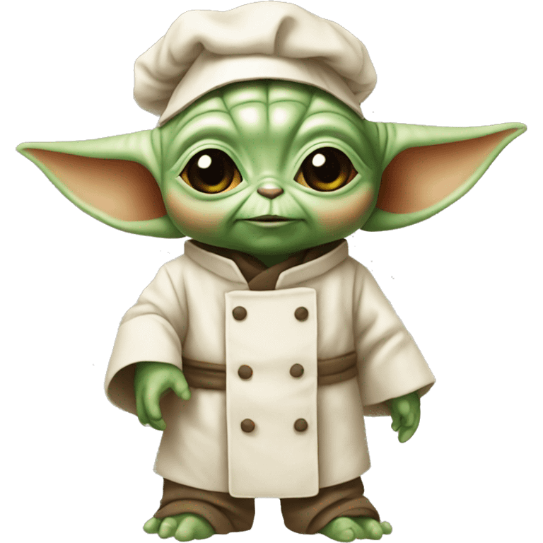 BABY YODA  MASTER CHEF emoji