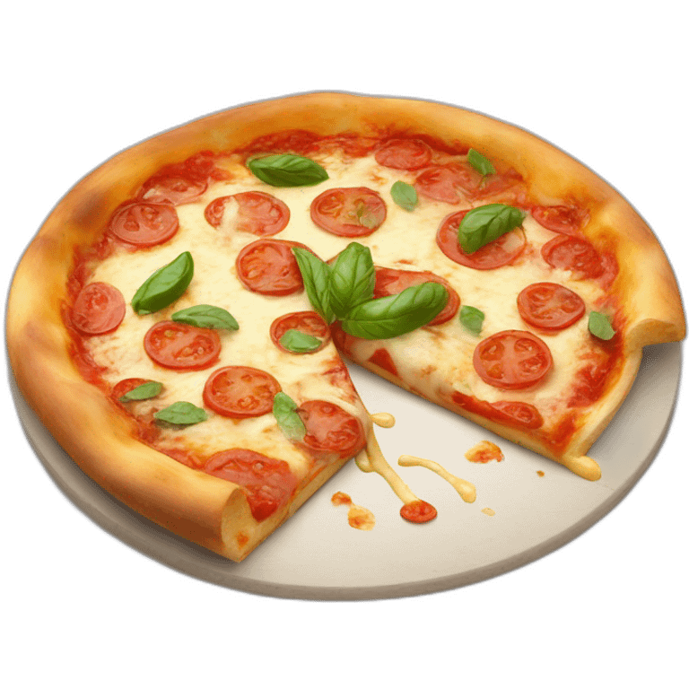 margarita pizza very beutiful amazing emoji