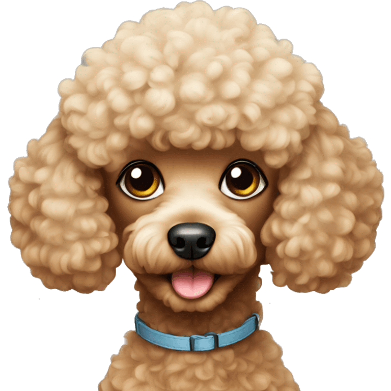 Toy poodle  emoji