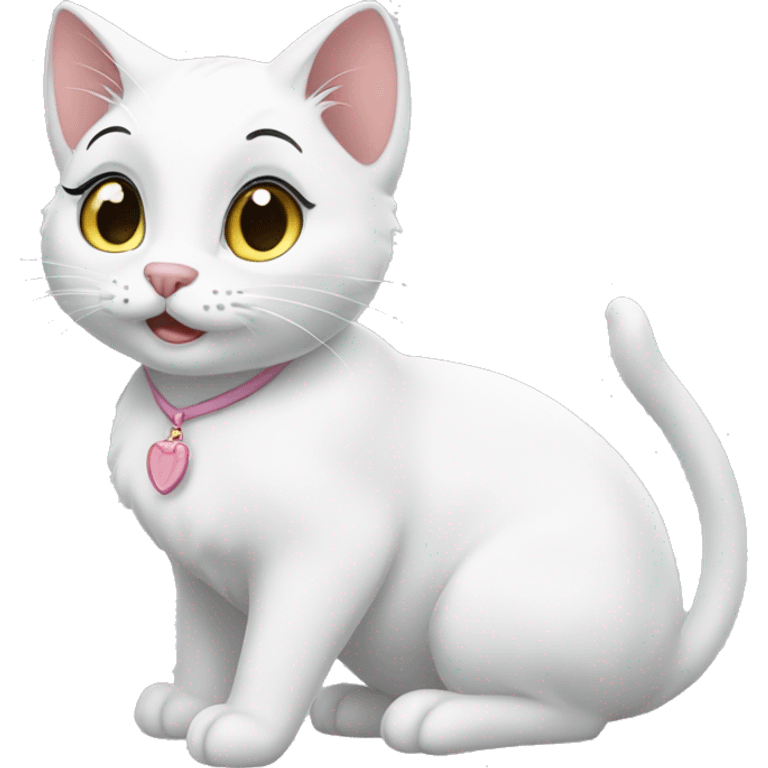 Marie white cats aristocats emoji