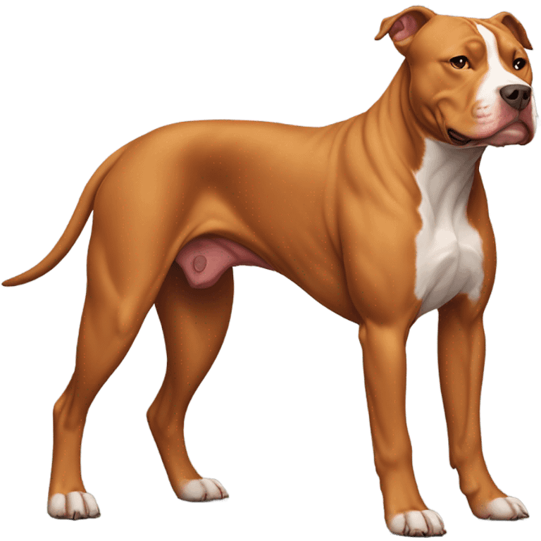 Ginger pitbull emoji