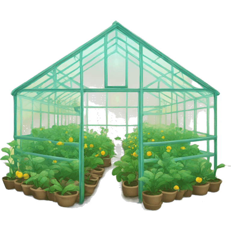 Greenhouse emoji