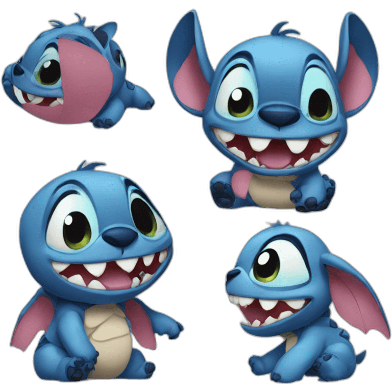 Stitch qui fait un pouce 👍 emoji