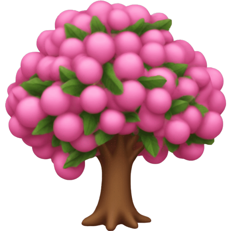 Árbol de Navidad Rosa emoji