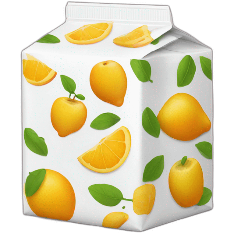 fruit juice carton emoji