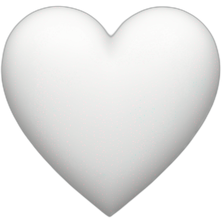 white heart emoji