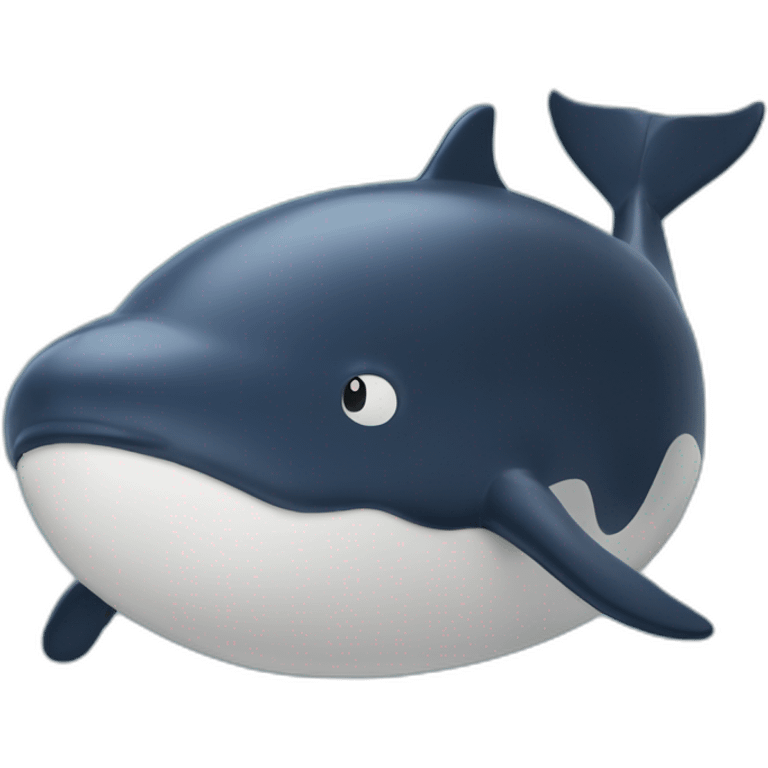 chat sur une baleine  emoji