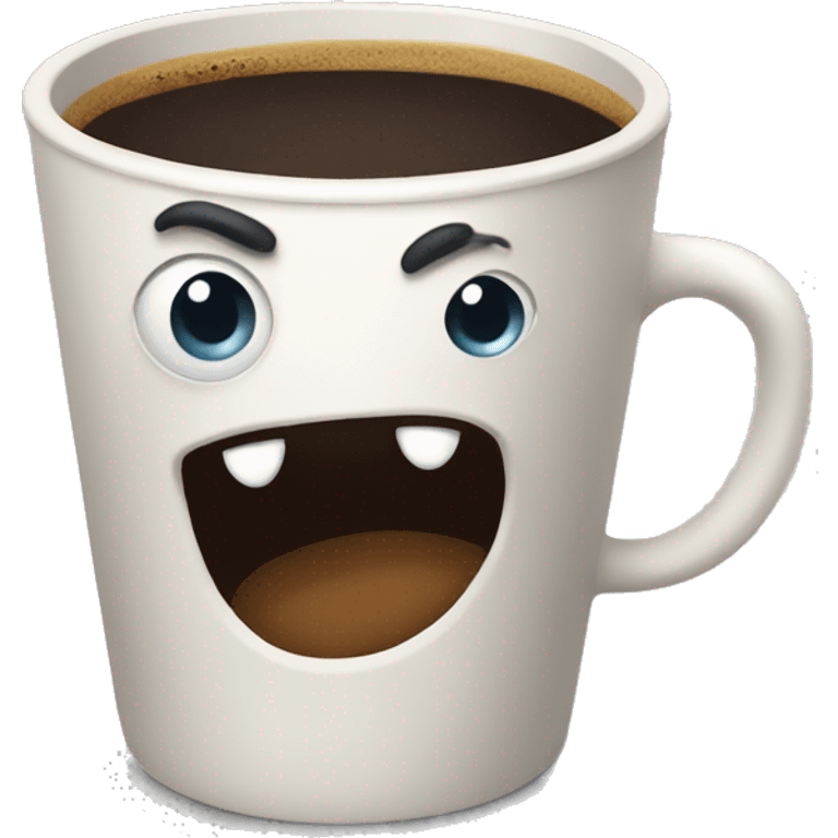 monster coffee emoji