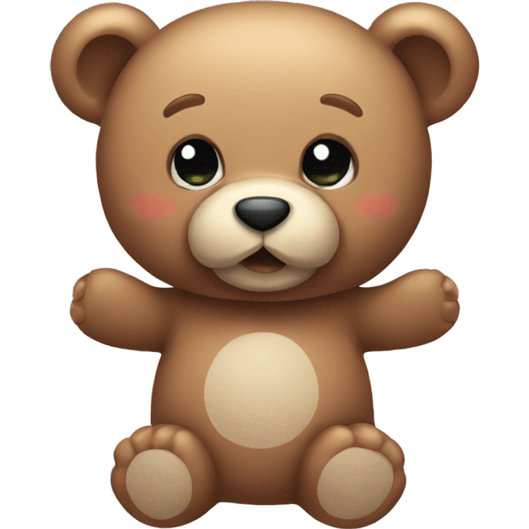 Teddy bear with Loop  emoji