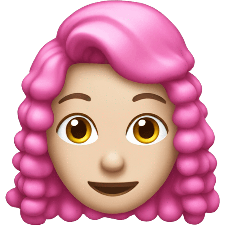 Pink chrismas trea emoji