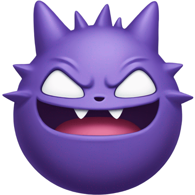 Cute Pokemon gengar emoji