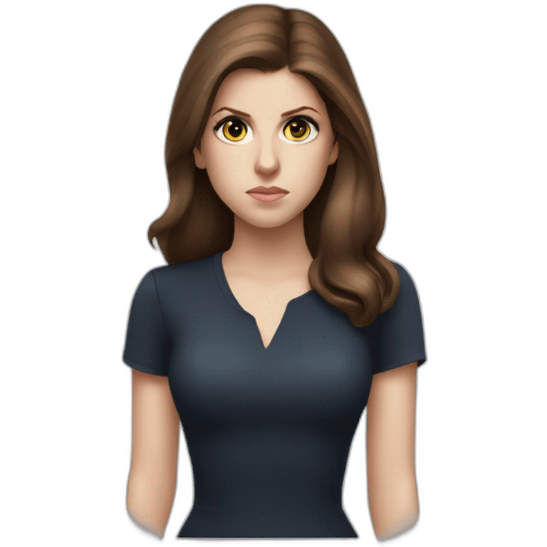 anna kendrick serious emoji