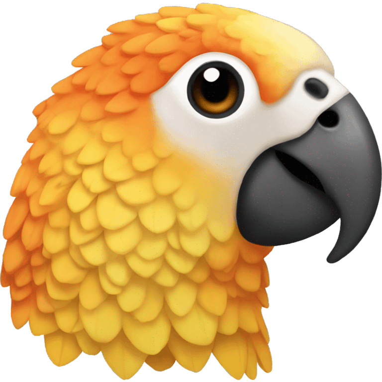 Sun conure  emoji