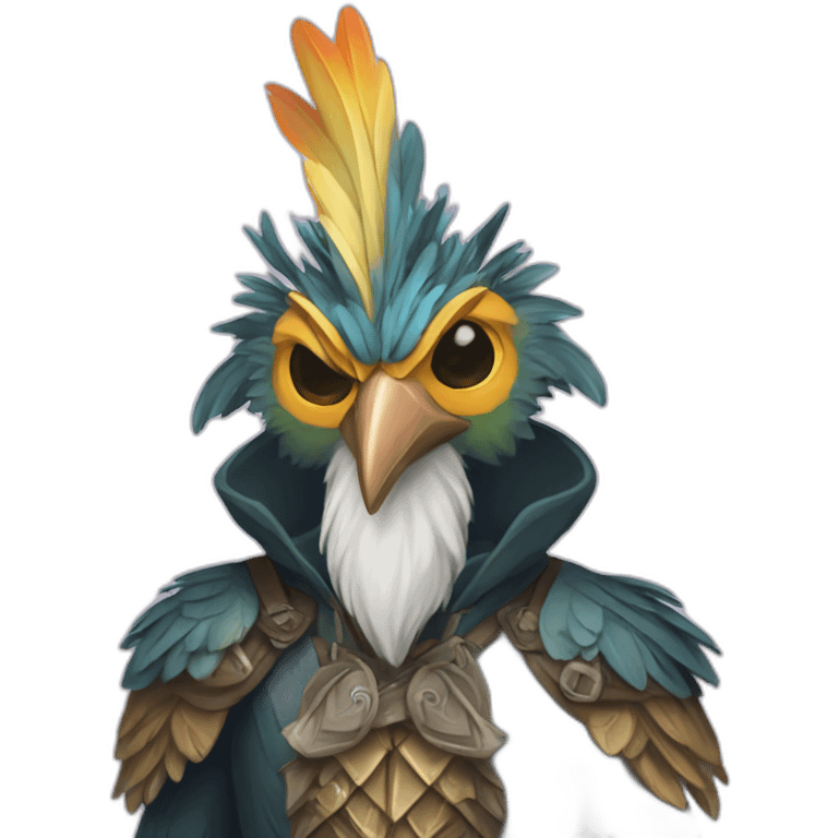 fantasy bird person emoji