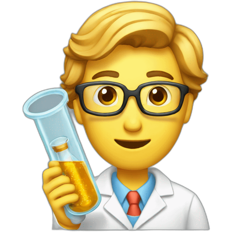 Cup advocate -scientist-with-test-tube emoji