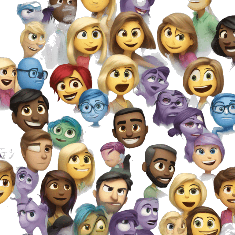 Inside out Characters  emoji