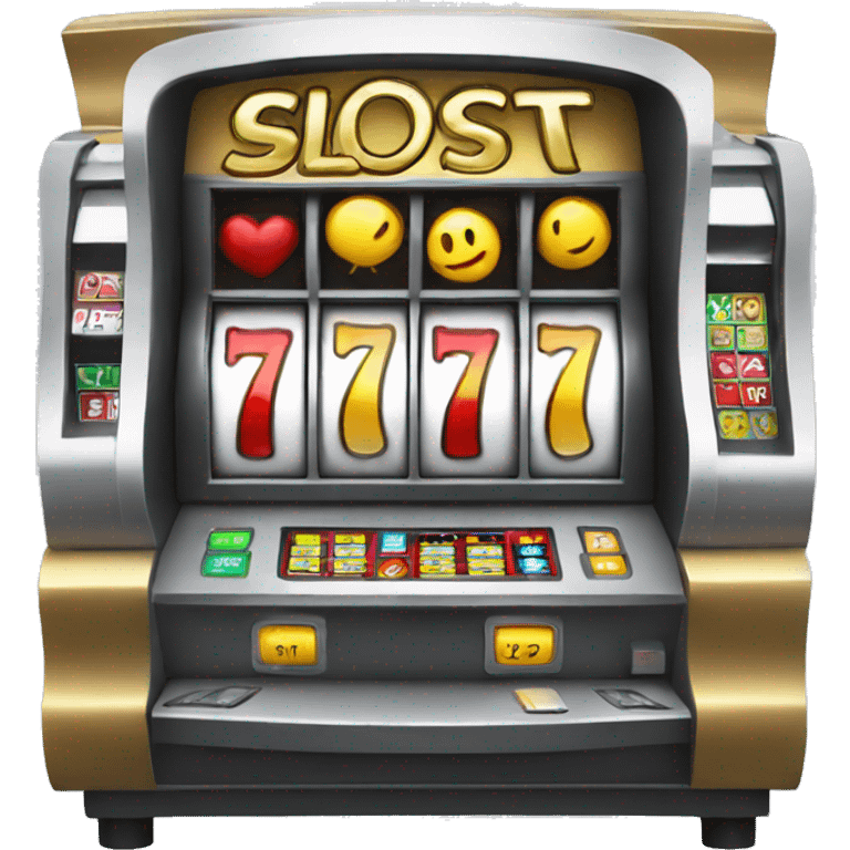 slots machine emoji