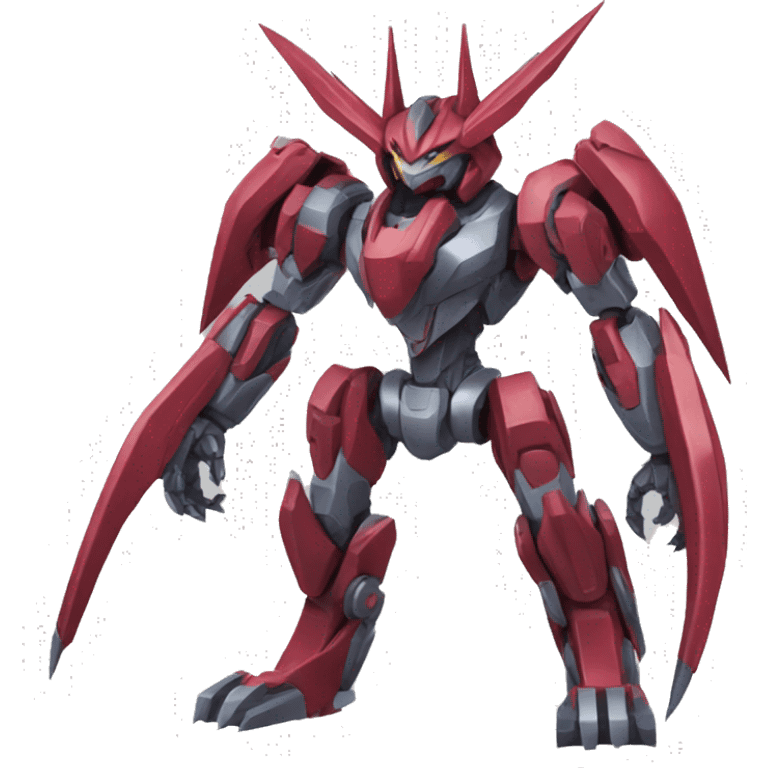 Bisharp-Zoroark-medabot-Mecha full body emoji