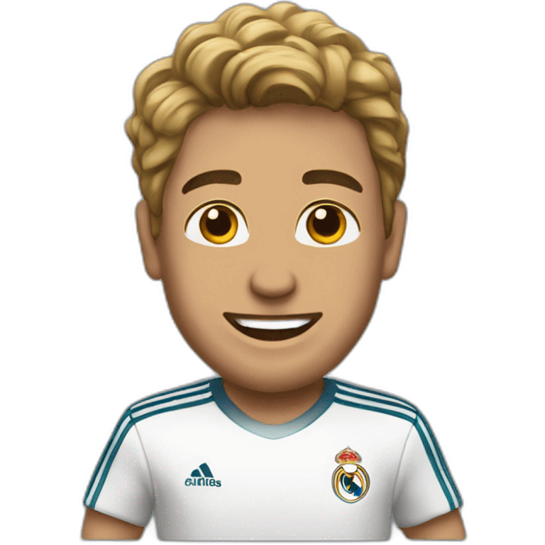 Jude Bellingan wearing real madrid. open arms emoji