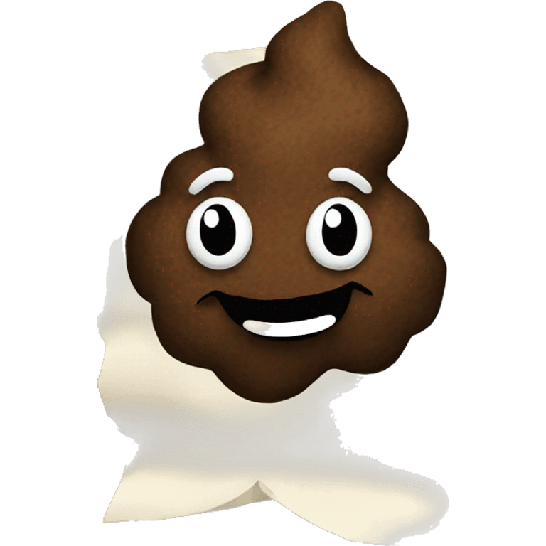 poo paper emoji