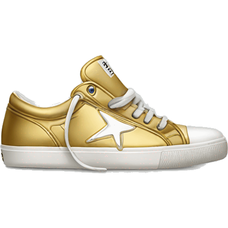 Golden goose sneaker  emoji