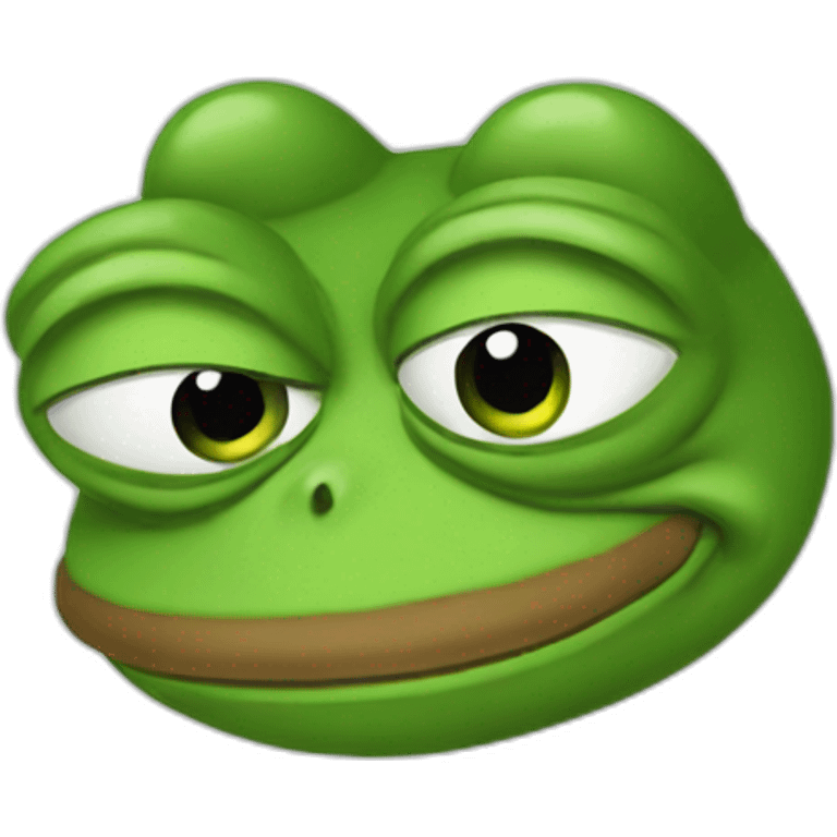 Pepe the frog emoji