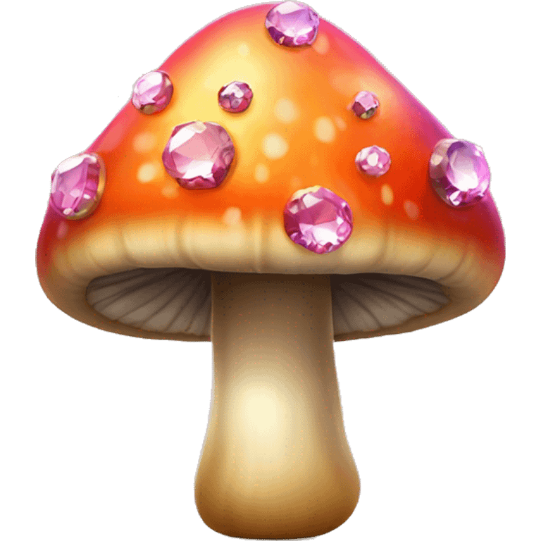 bejeweled mushroom emoji