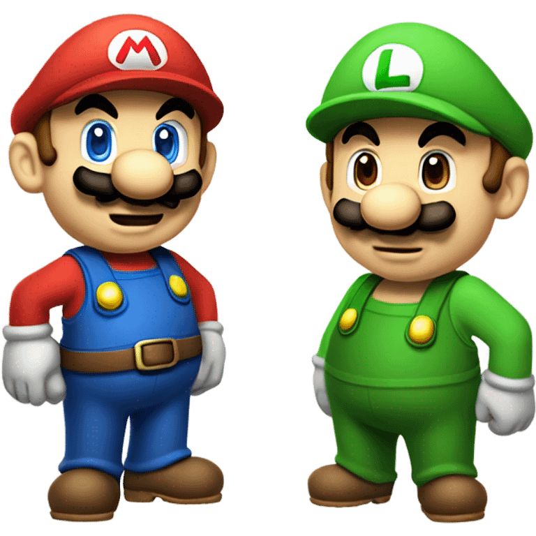 Mario & Luigi emoji