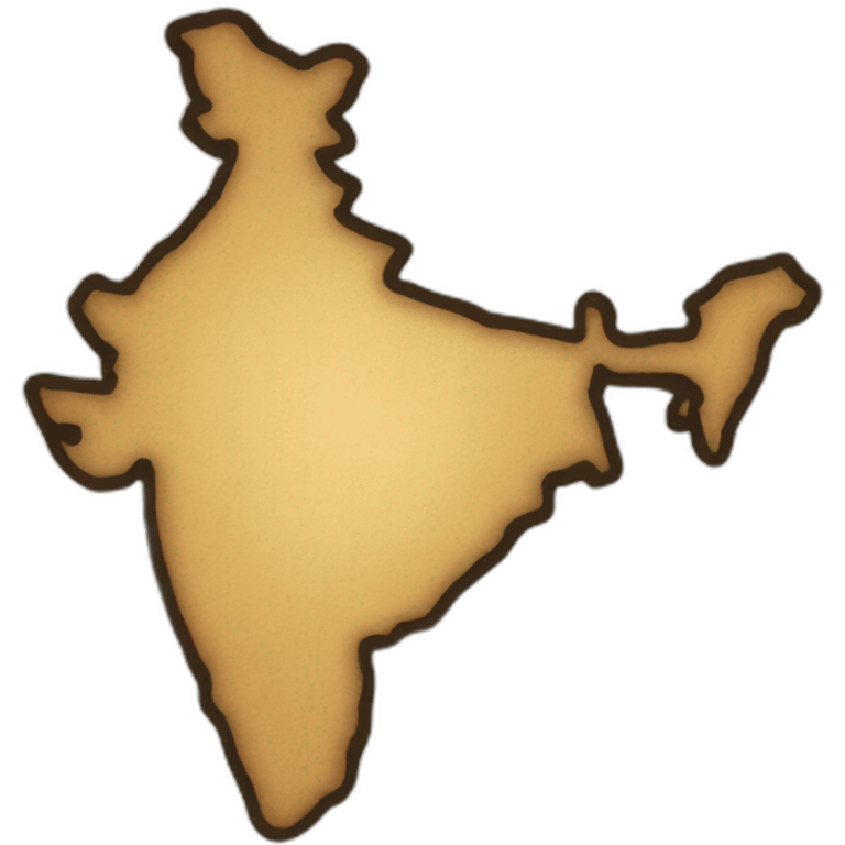 Indian map emoji