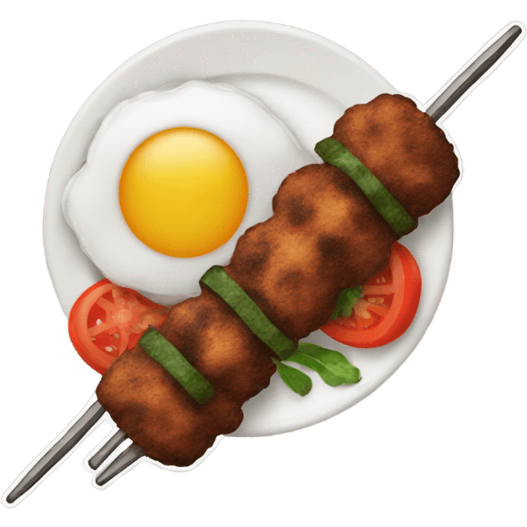 Koobideh kabob emoji