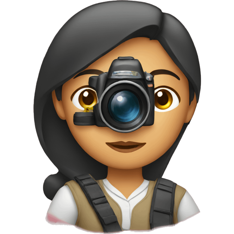 PAKISTANI WOMAN WITH A CAMERA emoji