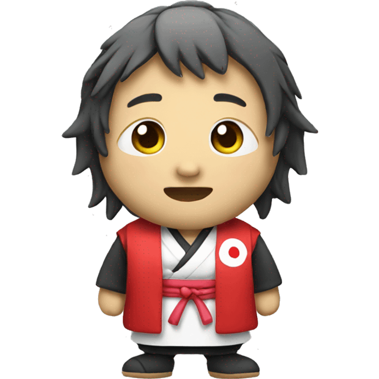 Japanese mascot.  emoji