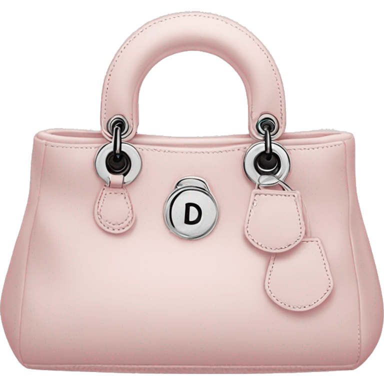 pale Pink Dior Purse emoji