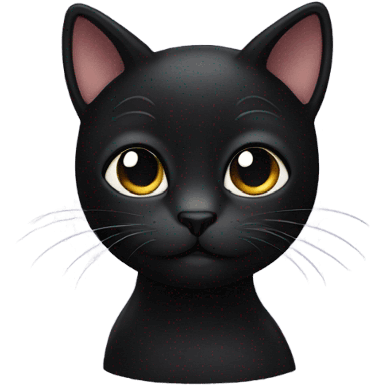 Black cat emoji