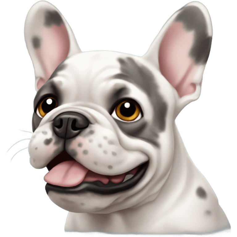 Merle French Bulldog emoji