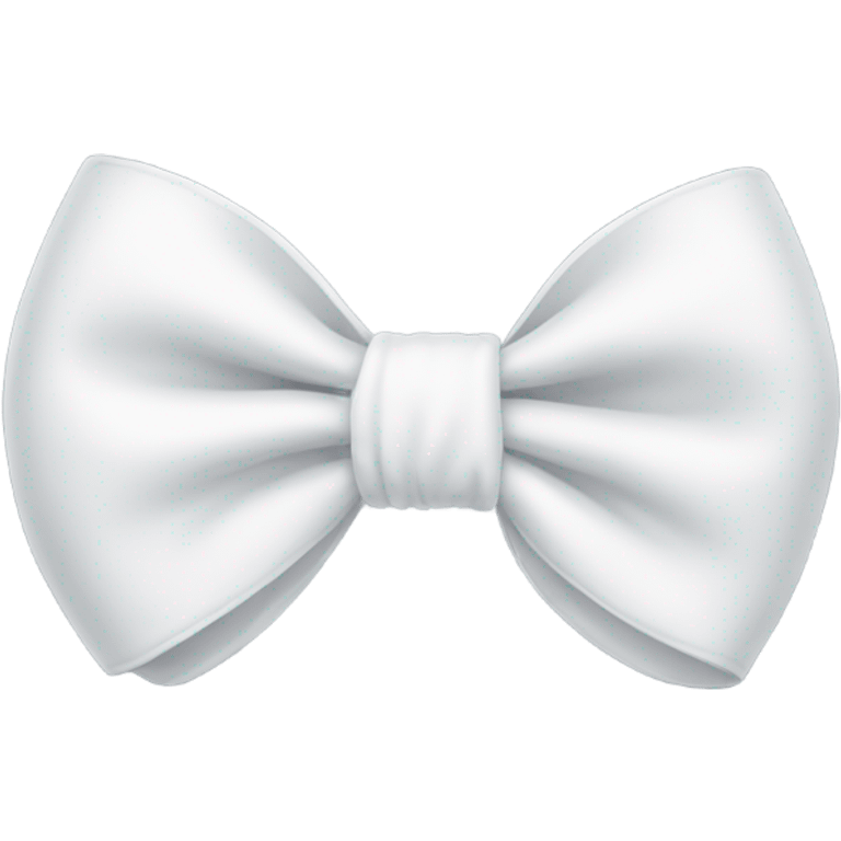 white bow emoji