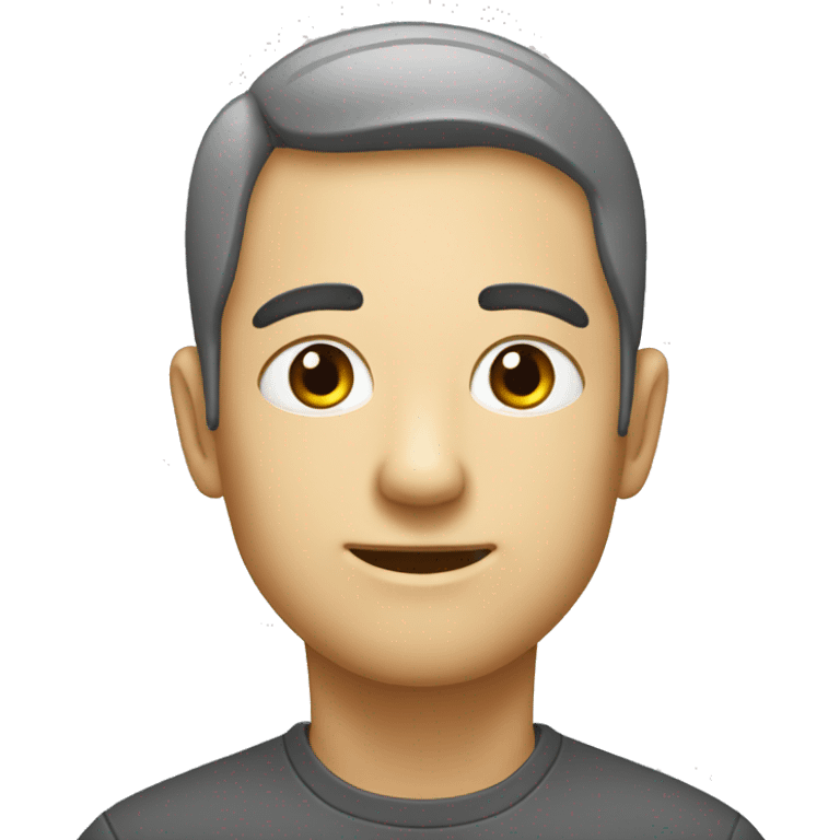 Schmollender Emoji mit großen Augen emoji