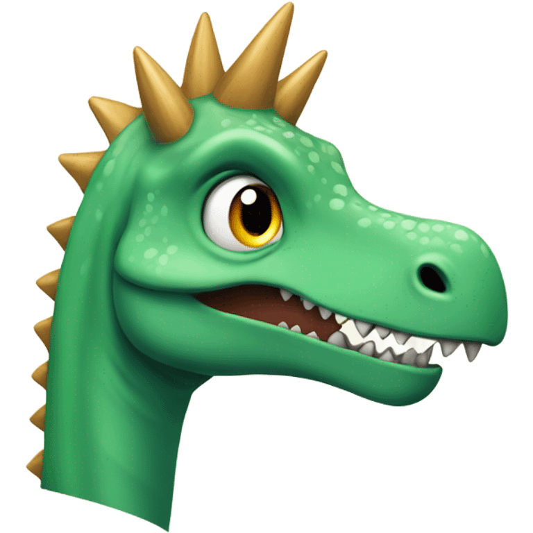 dinosaurio con cuerno de unicornio  emoji