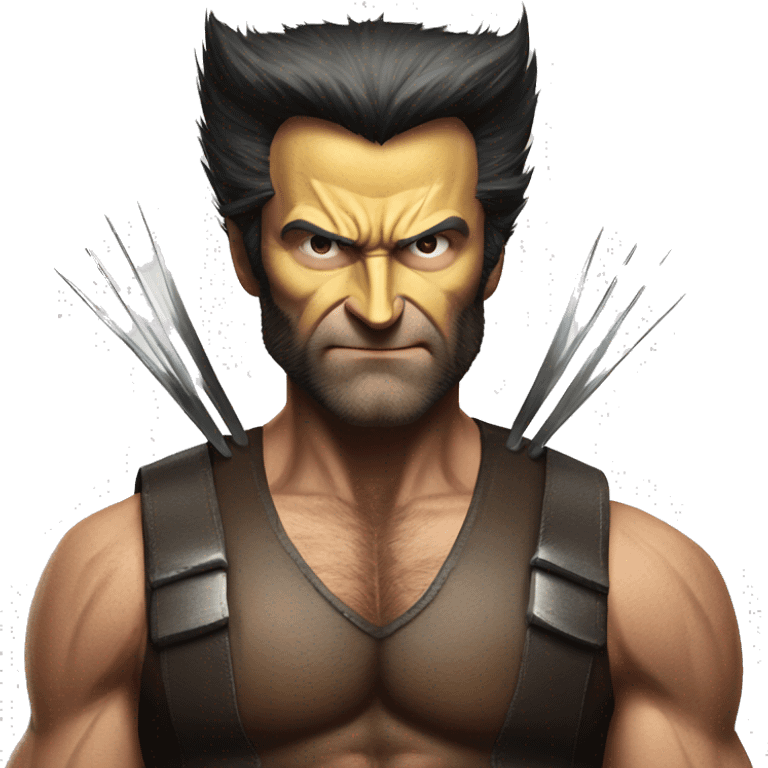 full body Wolverine  emoji