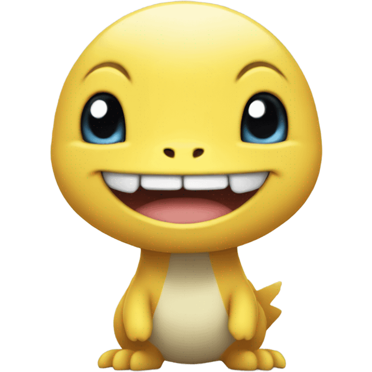 smiling pokemon standing tall emoji