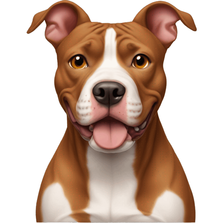 red-nose pitbull emoji