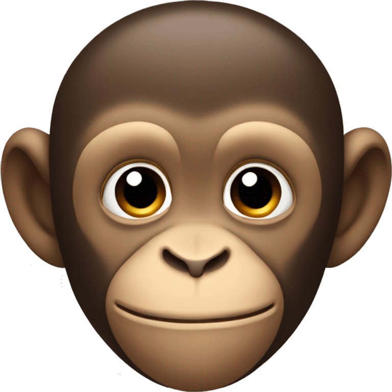 monkey with fade emoji